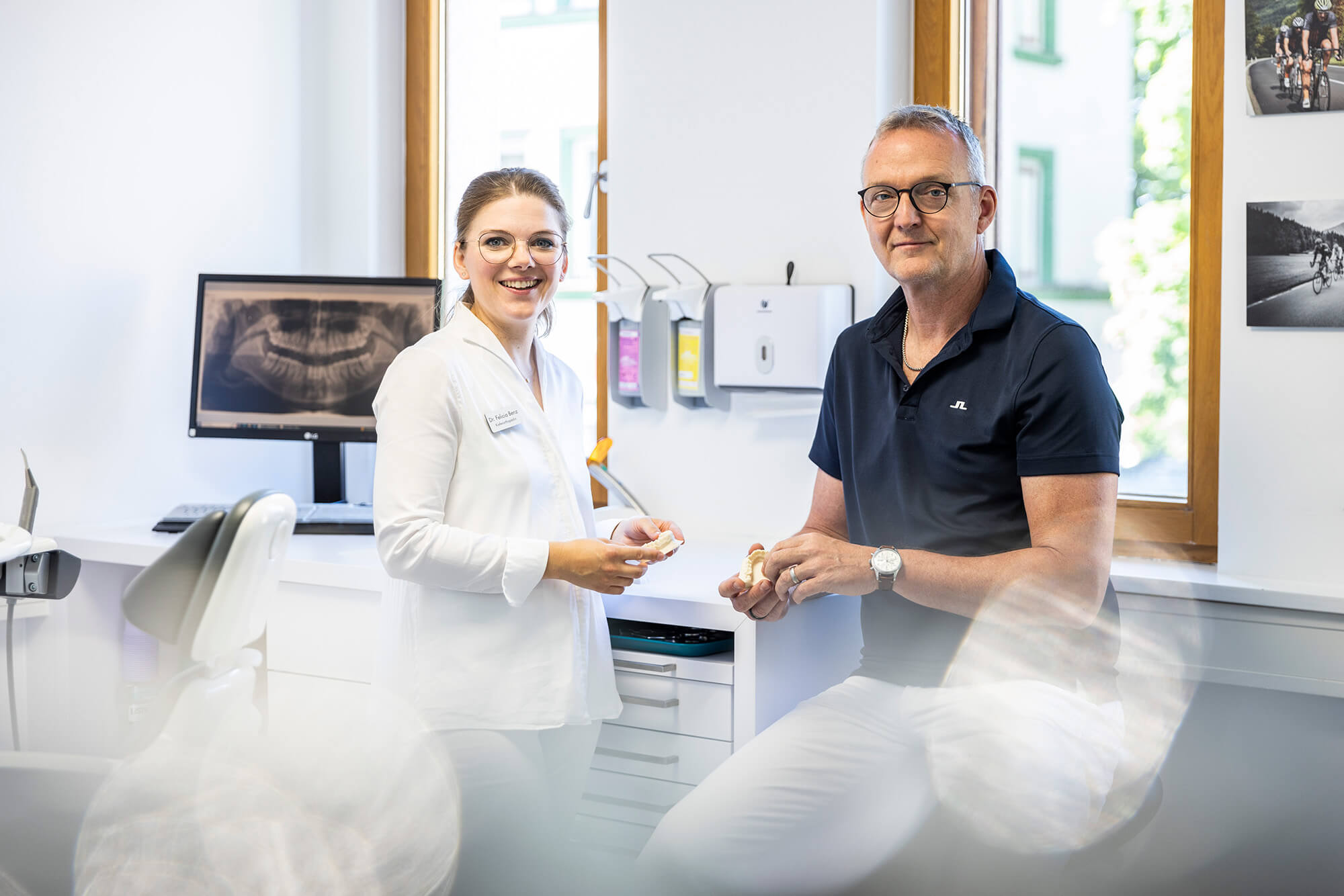 Dr. Steffen Lenz und Dr. Felicia Benz