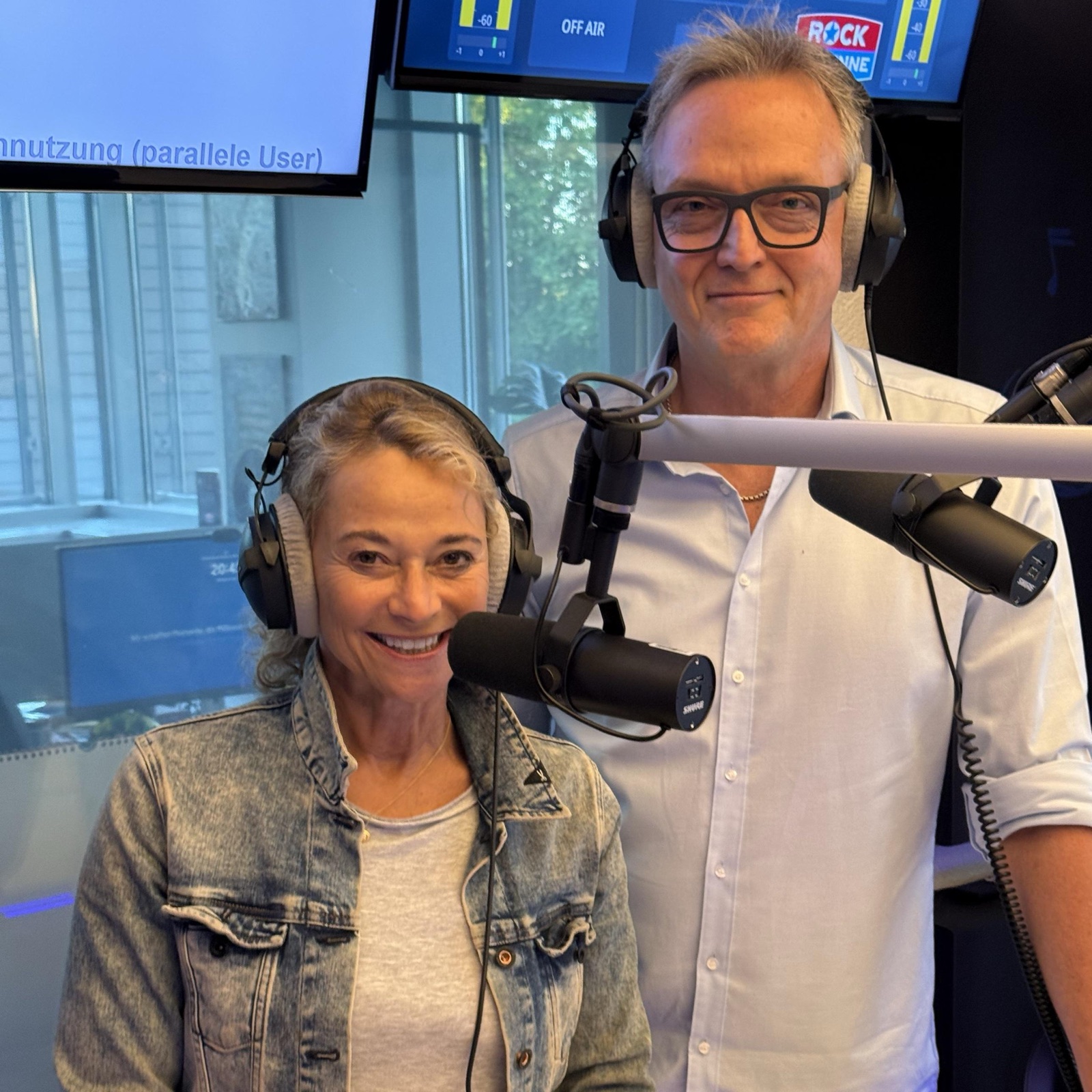 Dr. Anja Geisler und Dr. Steffen Lenz im Podcast-Studio